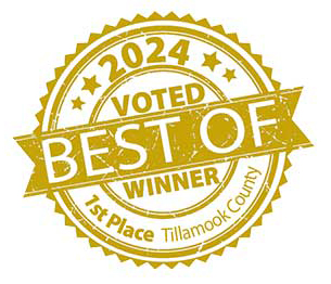 Tillamook 2024 voted best of winner 1st place tillamook county