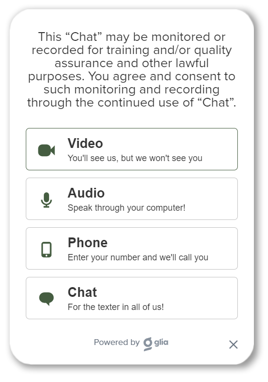 Digital-Support-Services Choose a tool screen