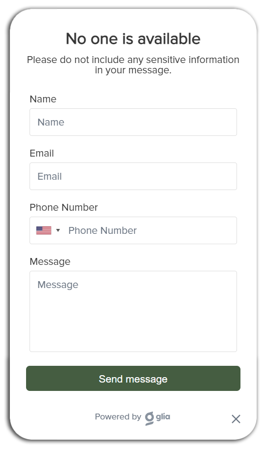 not-available-Fibre-FCU no one is available screenshot
